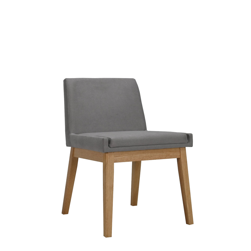 
                      
                        Set de 4 Sillas de Comedor Adel de Madera con Tapizado Gris
                      
                    
