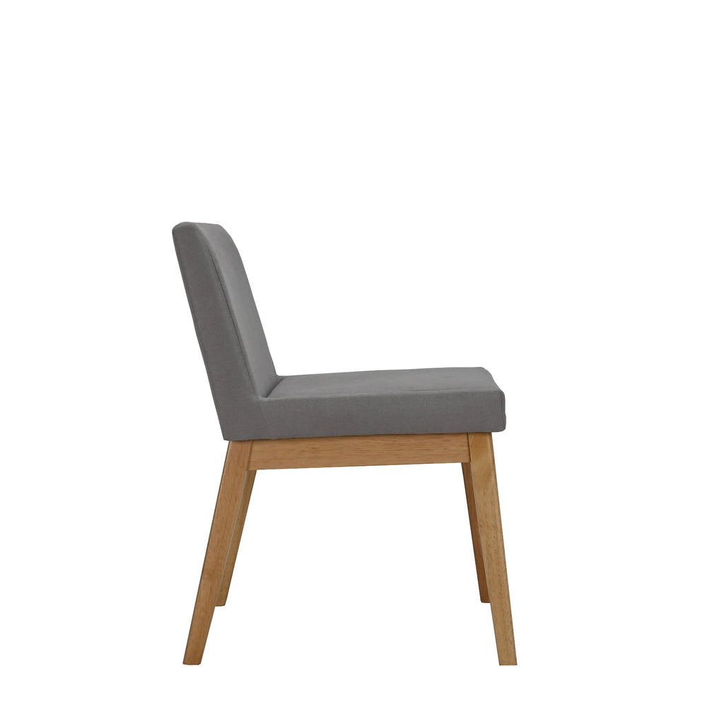 
                      
                        Set de 4 Sillas de Comedor Adel de Madera con Tapizado Gris
                      
                    