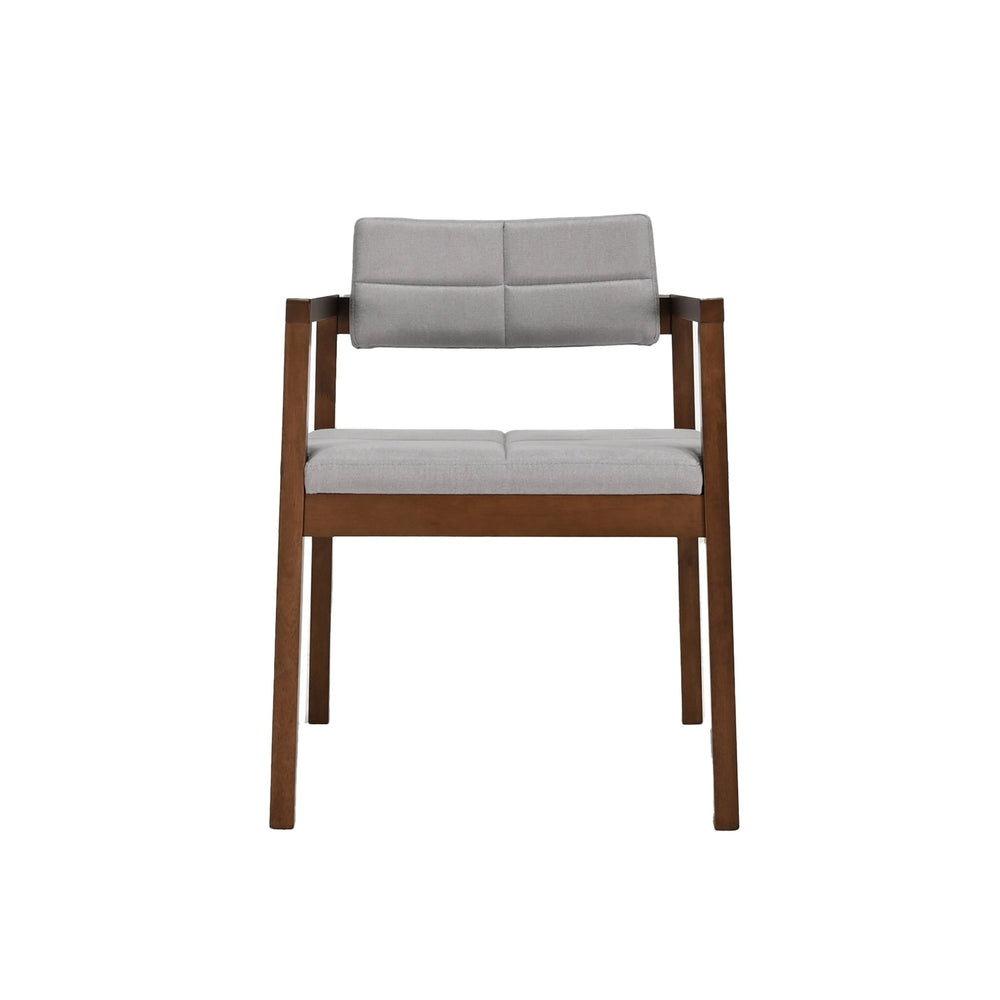 
                      
                        Set de 4 Sillas de Comedor Gin de Madera con Tapizado Gris
                      
                    