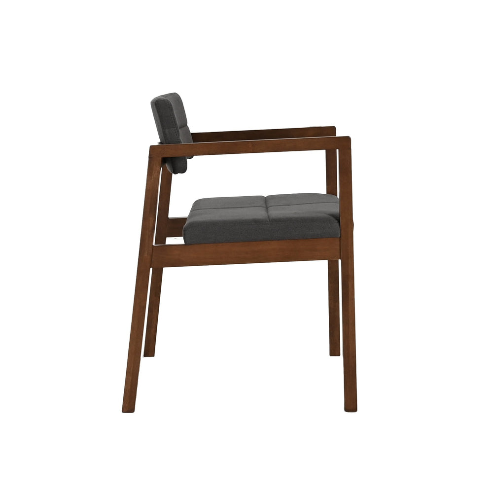 
                      
                        Set de 4 Sillas de Comedor Gin de Madera con Tapizado Gris
                      
                    