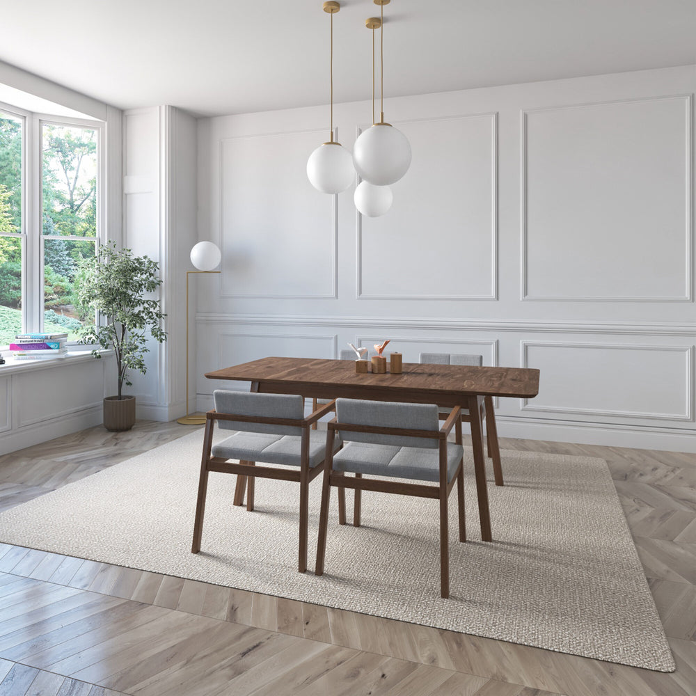 
                      
                        Juego de Comedor Extensible Verona de Madera con 4 Sillas
                      
                    