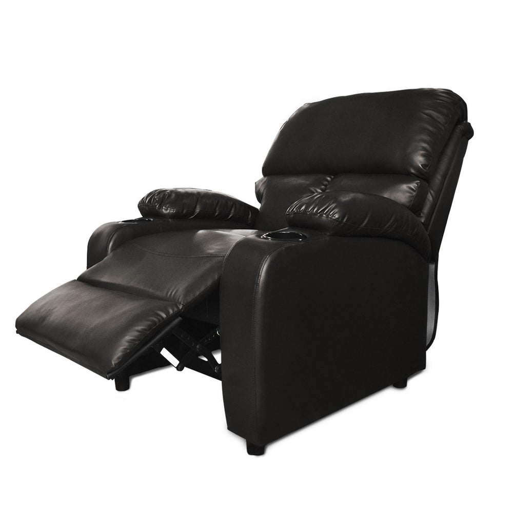 
                      
                        Sillon Reposet Reclinable Individual Tapizado en Simil Cuero
                      
                    