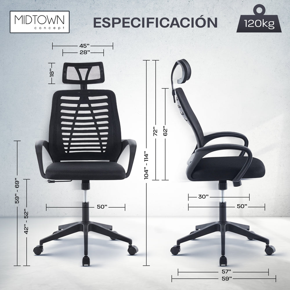 
                      
                        Silla Ejecutiva Ergonomica de Oficina Y Escritorio Moderna
                      
                    
