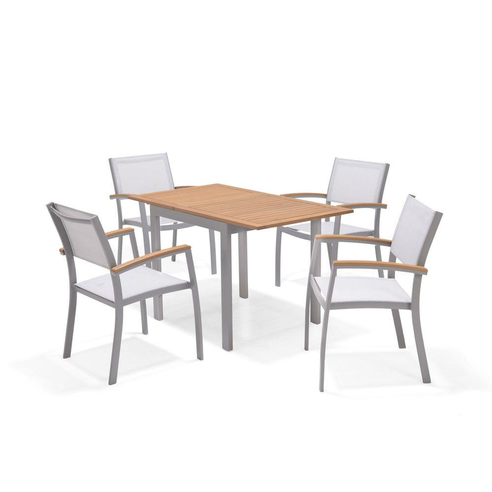 Comedor Mendoza de Madera con 4 Sillas