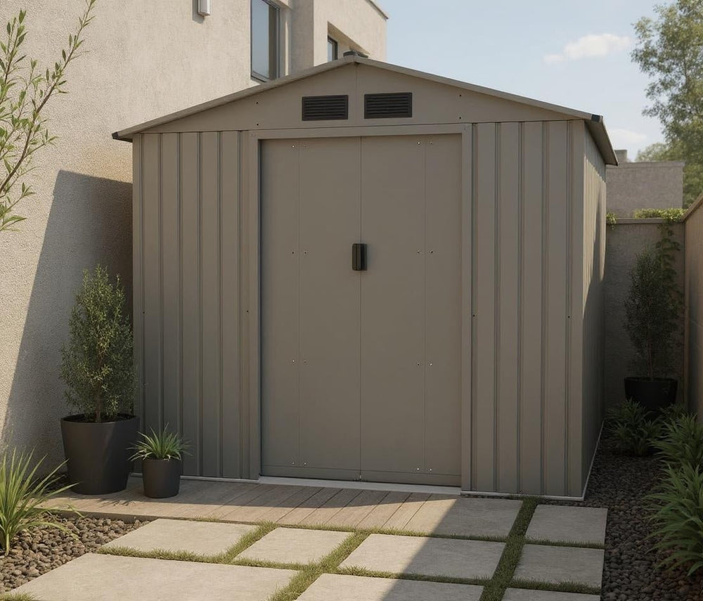 
                      
                        Bodega Cobertizo Exterior Ironclad de Metal 213 x 195 x 131 cm
                      
                    