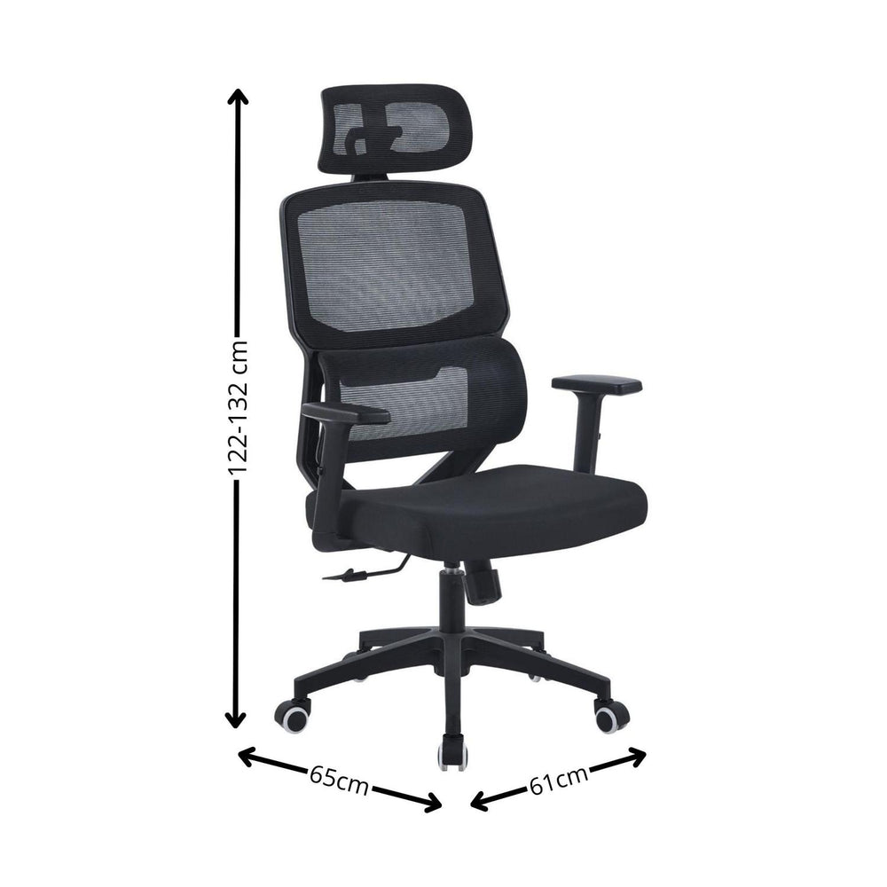 
                      
                        Silla de Escritorio y Oficina Ergonomica con Soporte Lumbar
                      
                    