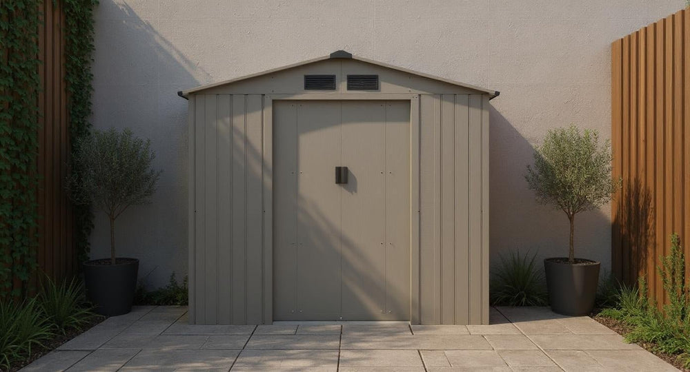 
                      
                        Bodega Cobertizo Exterior Ironclad de Metal 213 x 195 x 131 cm
                      
                    