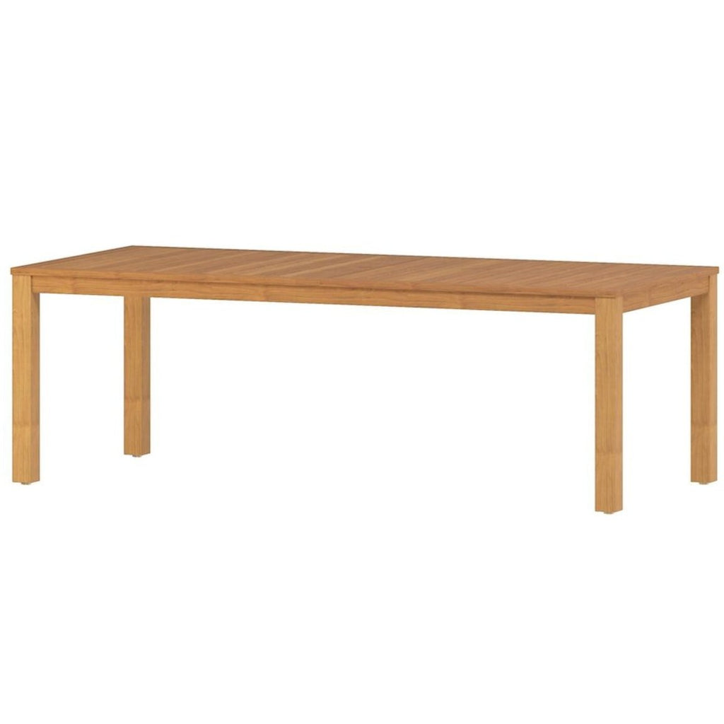 26891709 Mesa Rectangular Alama de Madera para Jardin y Exteriores