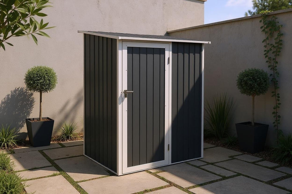 
                      
                        Bodega Cobertizo Exterior Fortex de Metal 143 x 186 x 90 cm
                      
                    