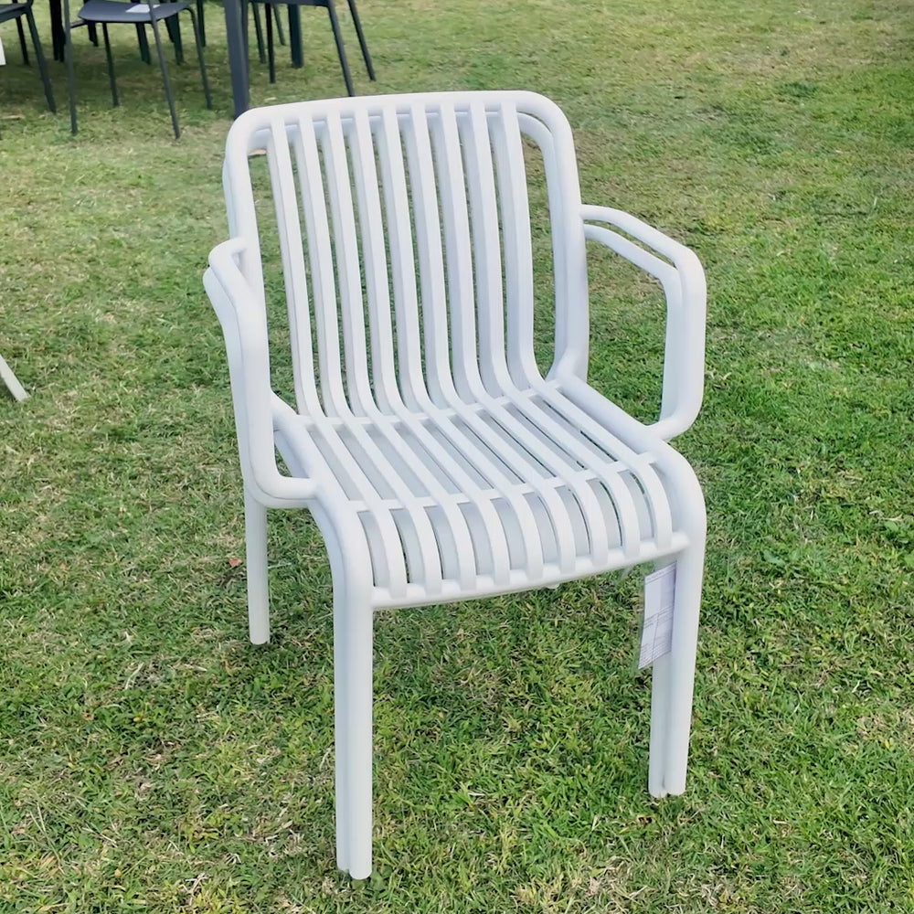 
                      
                        Cargar y reproducir video en el visor de la galería, Set 4 Sillas de Jardin y Exterior con Proteccion UV
                      
                    