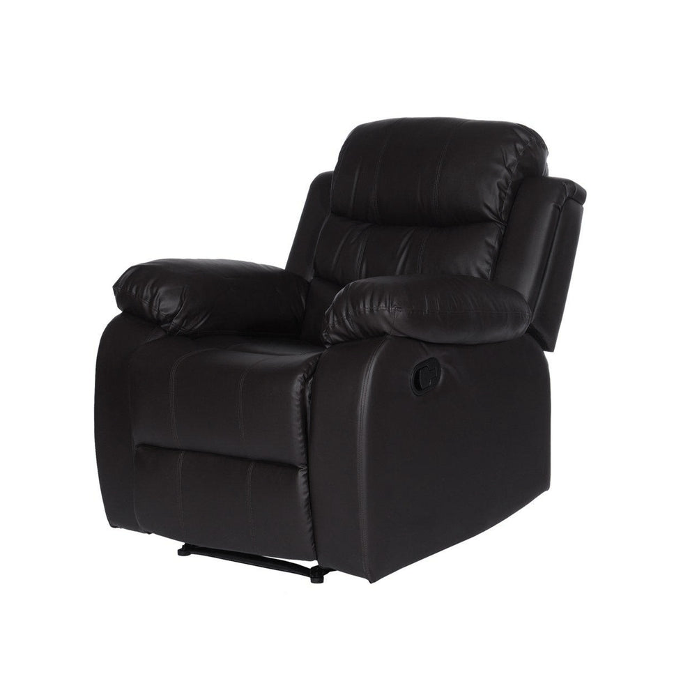 
                      
                        Sillon Reposet Reclinable Individual Tapizado en Simil Cuero
                      
                    