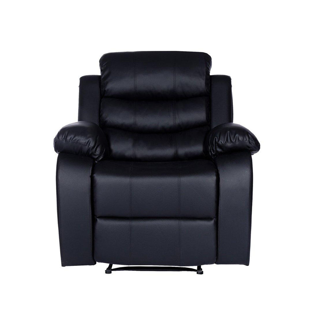 
                      
                        Sillon Reposet Reclinable Individual Tapizado en Simil Cuero
                      
                    