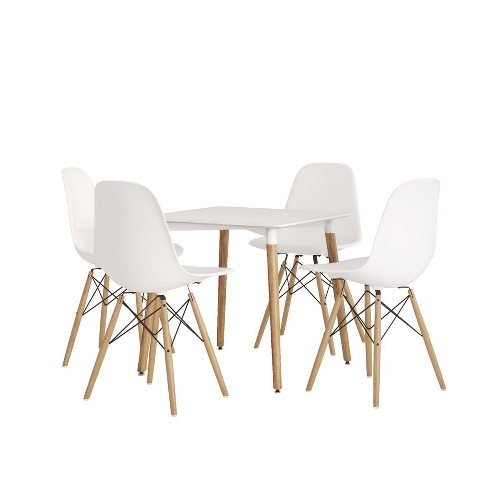 
                      
                        Comedor Rectangular para 4 personas Eames
                      
                    