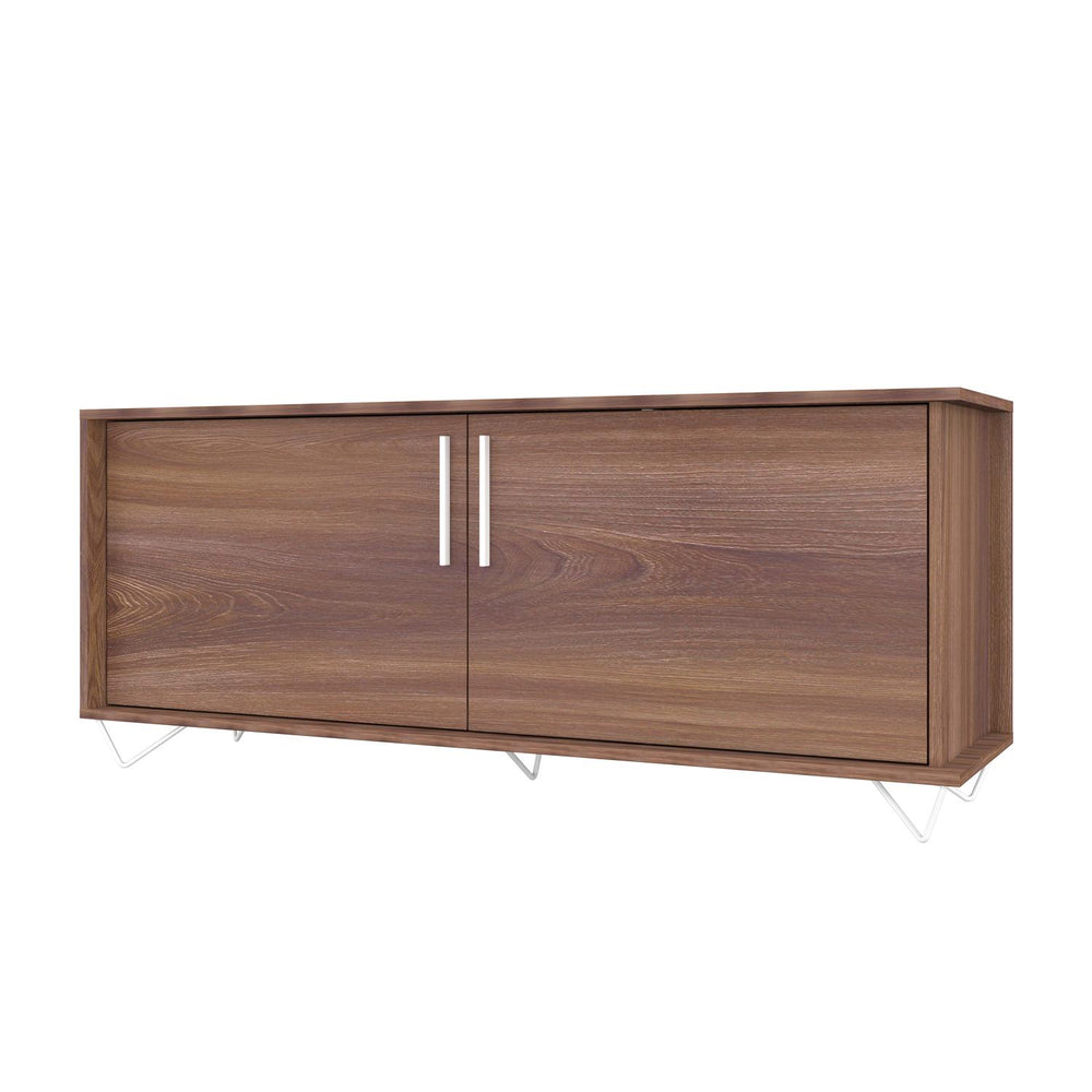 
                      
                        Mueble Modular Rack ideal para TV 60" centro entretenimiento marrón
                      
                    