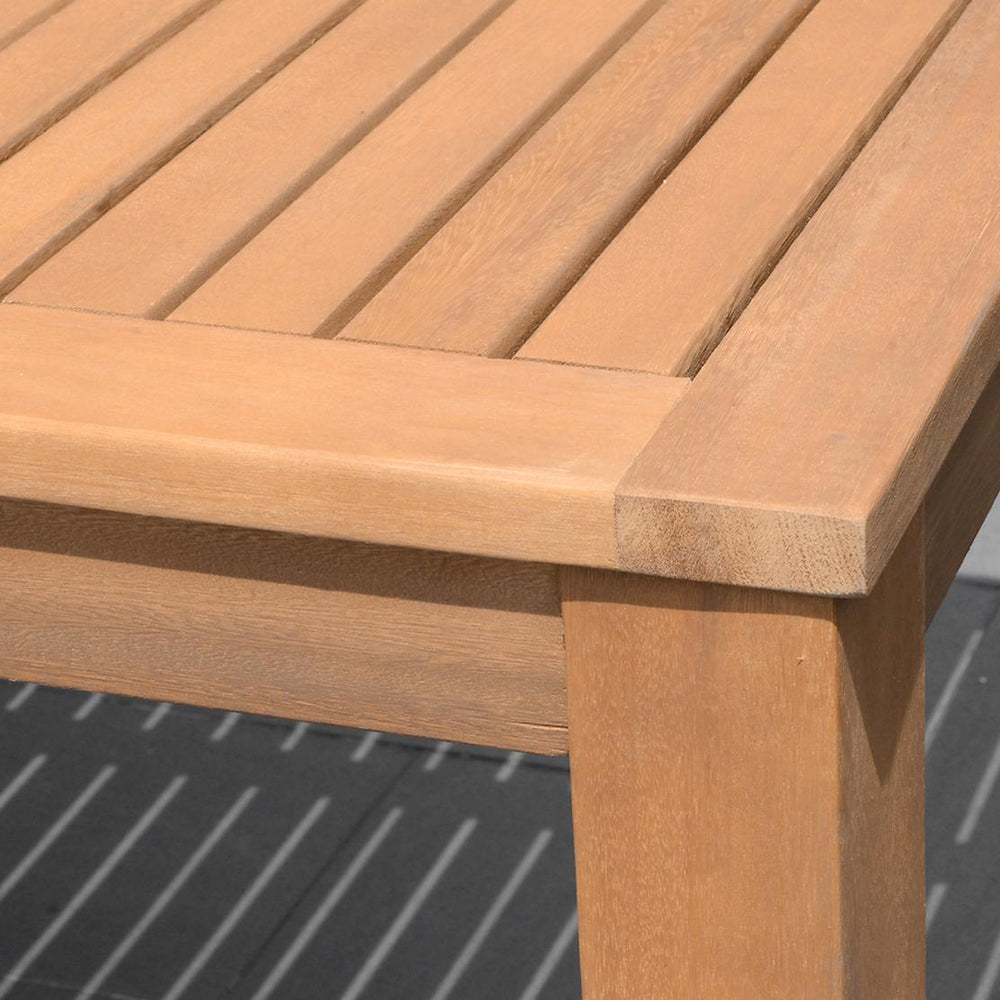 
                      
                        Mesa Alama de Madera para Exterior con Acabado de Teca
                      
                    
