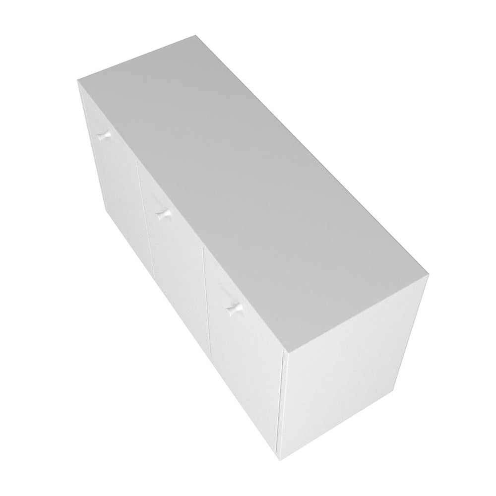 
                      
                        Comoda Cajonera de Madera con 3 Puertas
                      
                    