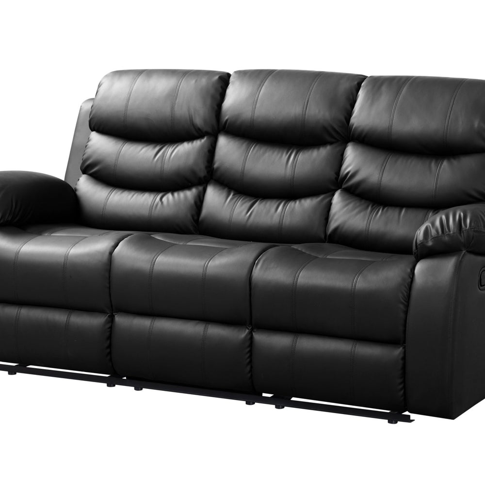 
                      
                        Sillon Reposet Reclinable 3 Cuerpos Tapizado en Simil Cuero
                      
                    