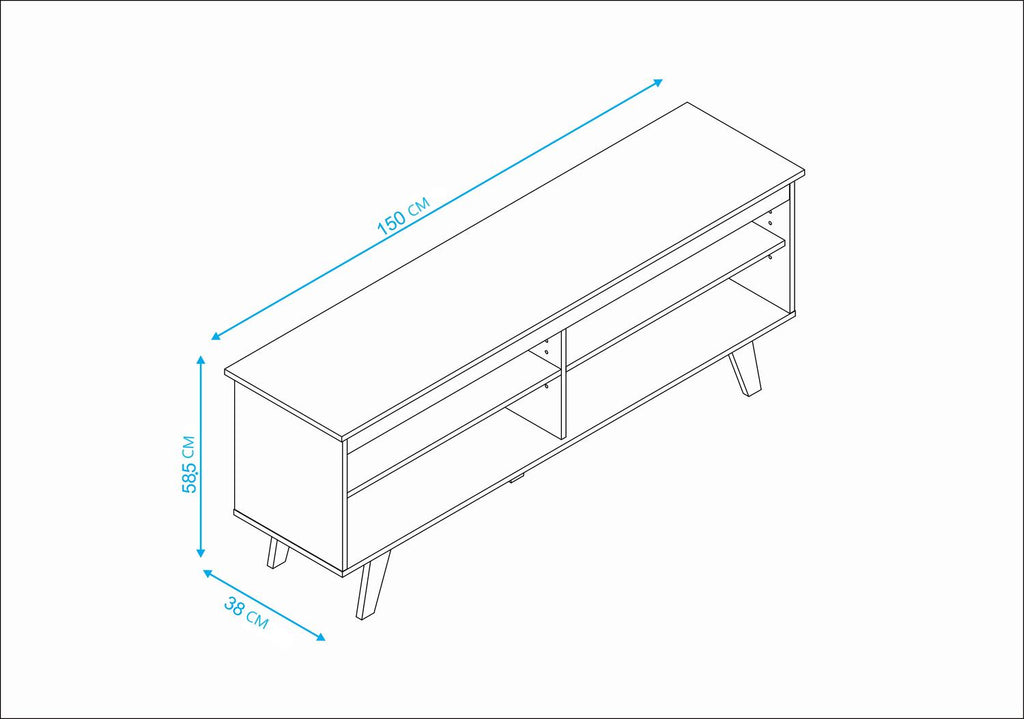  Mesa para TV - Rack Midtown Concept 60
