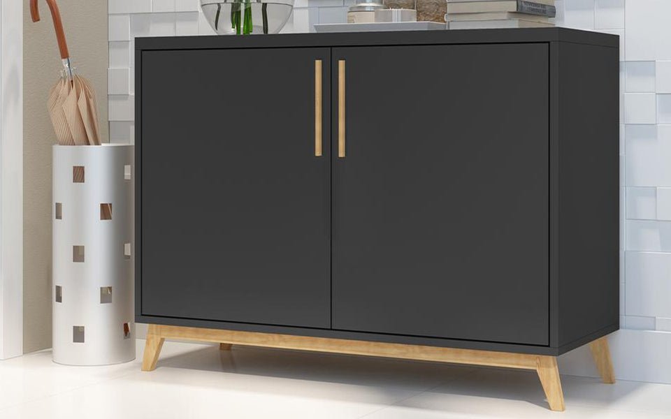 
                      
                        Modular Cómoda Negro con puertas
                      
                    
