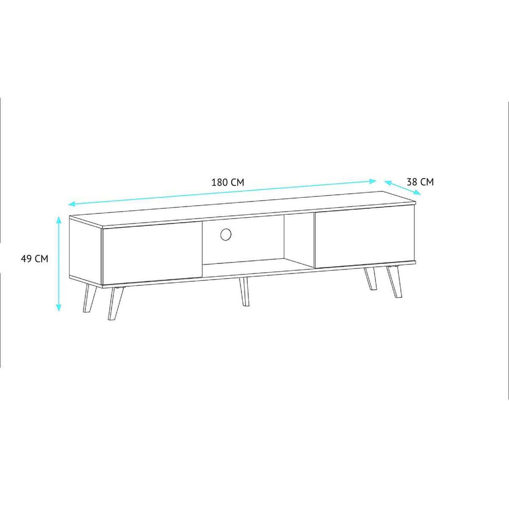  Mueble Rack Para Tv 42 Blanco